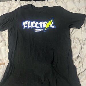 Electric Rays (Cheer) Shirt. Size Medium, Black.